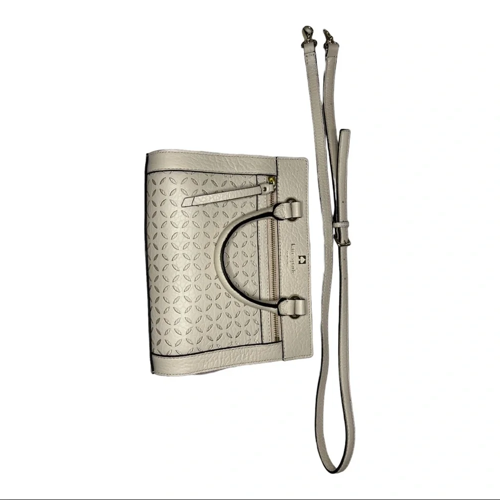 Kate Spade Warm Beige Top Handle Satchel - Picture 4 of 4